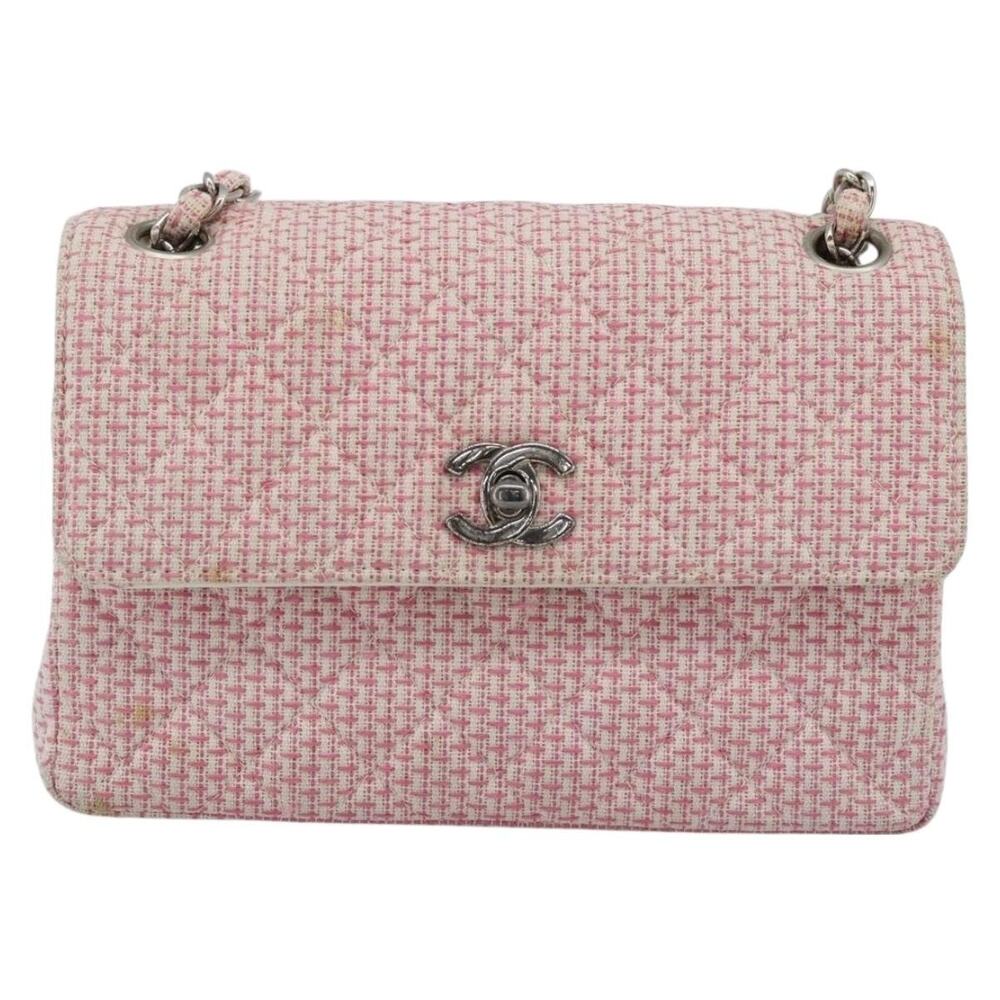 Chanel Matelasse Chain Shoulder Bag Pink